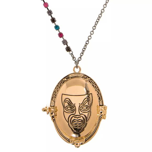 Betsey Johnson Evil Queen Magic Mirror Locket Necklace - Picture 3 of 7